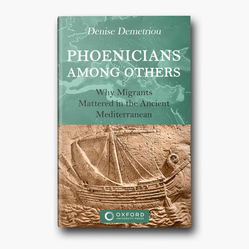 Book cover design on the Phoenicians 