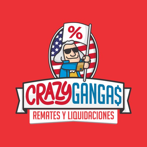 Logo Crazy Gangas (Panamá)