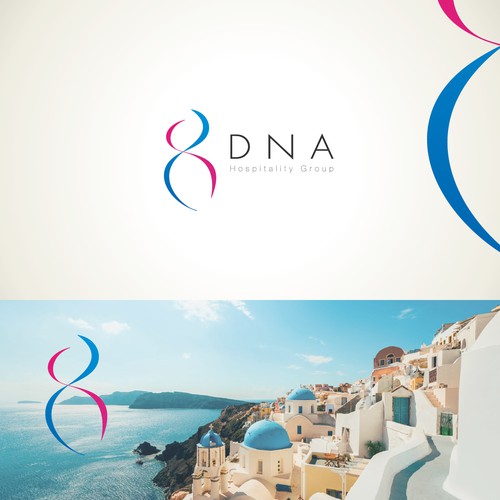 Logo concept for DNA Hospitality Group