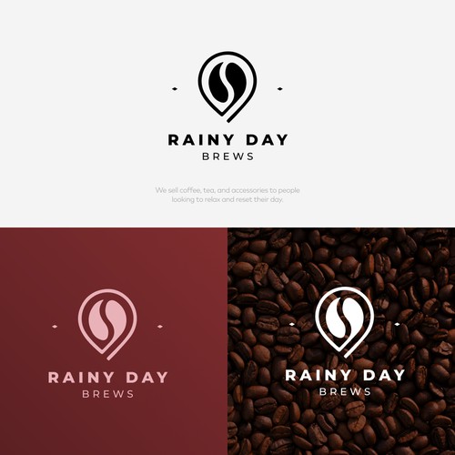 Logo Concept Rainy Day Brews