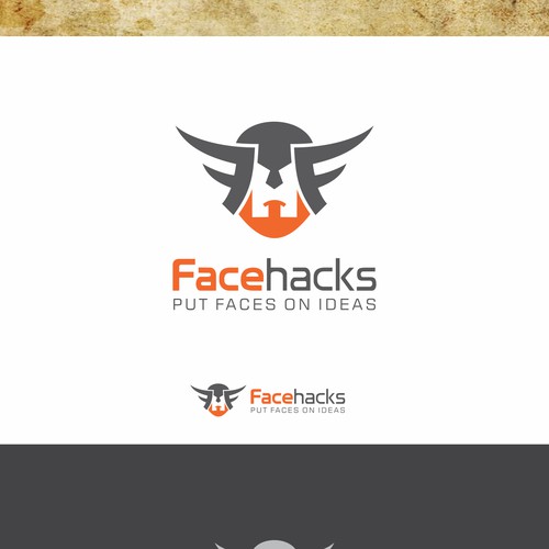 Design a terrific logo for Facehacks, a service that hacks faces
