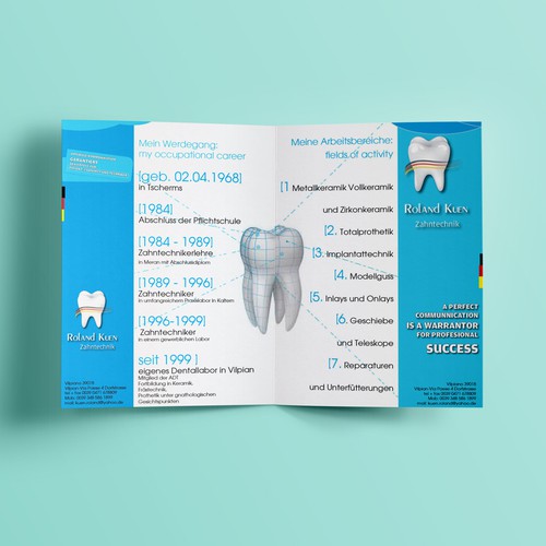 Dentist brochure