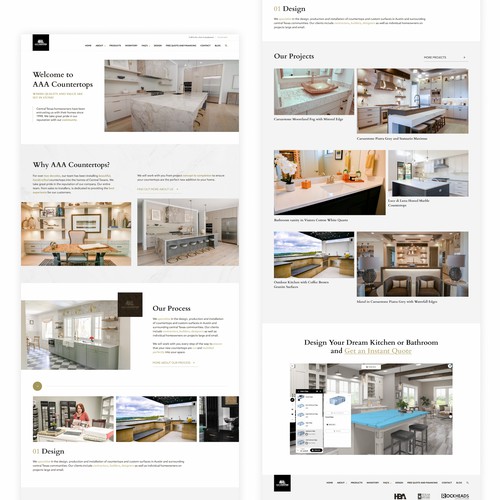 Premium Business Home Furnishing Website Redesign