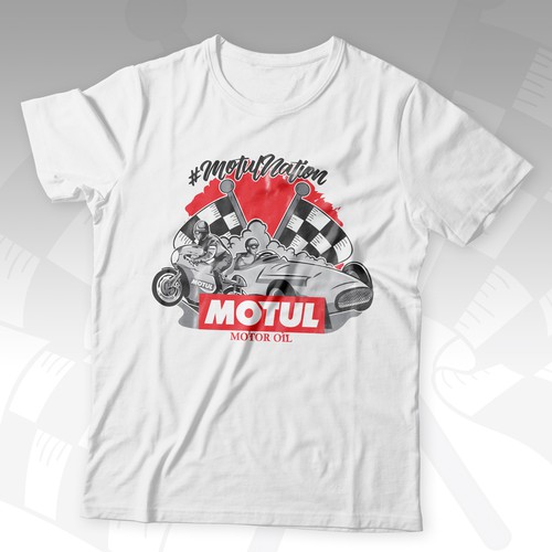 Design a T-Shirt for our Motorsport athletes