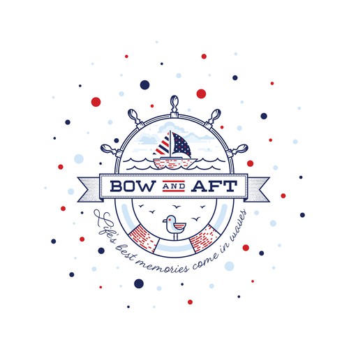 Bow & Aft T-Shirt design