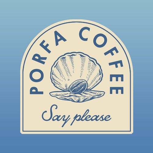 Sticker for PORFA Cofee