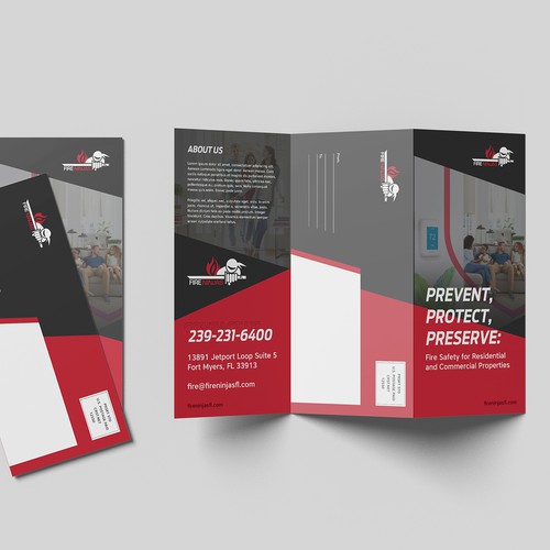 simply high-end brochure design 