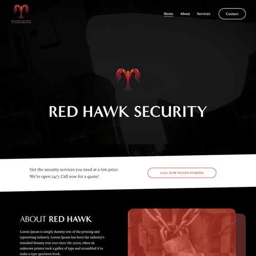 Red Hawk Security Design