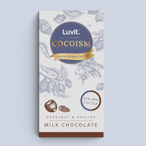 Elegant Chocolate packaging