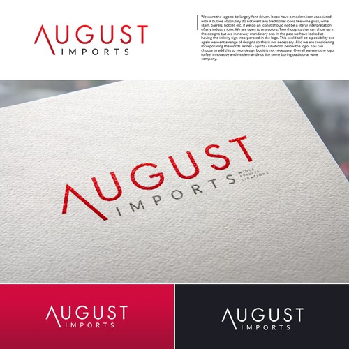 Simple Logo for wine company