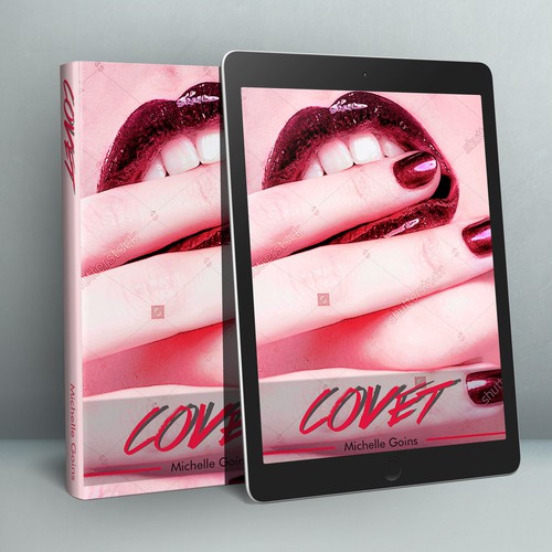 Concep cover for Ebook and book Covet III