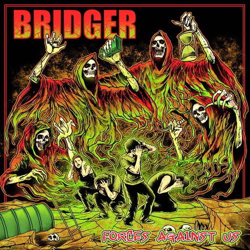 thrash metal band cover art