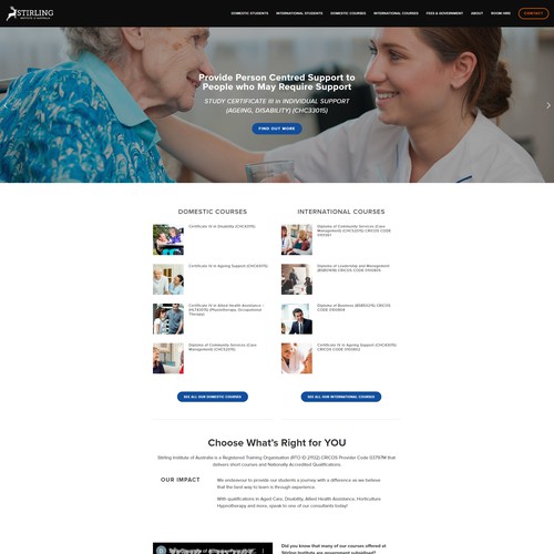 Stirling Institute of Australia Website