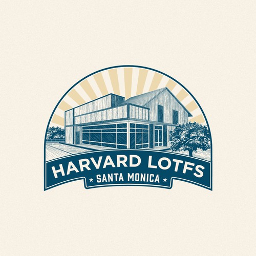 HARVARD LOFTS Logo Design