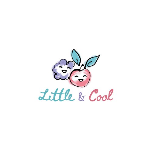 Cute logo concept for "Little and cool"