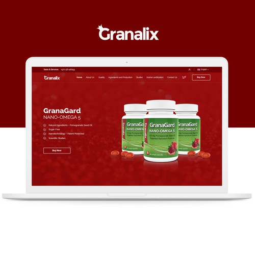 Supplement products website 