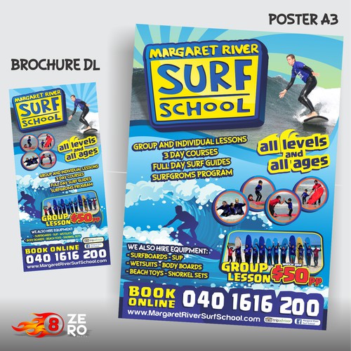 poster MARGARETY RIVER SURF