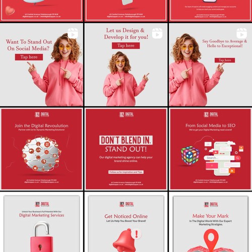 Social Media Branding Design