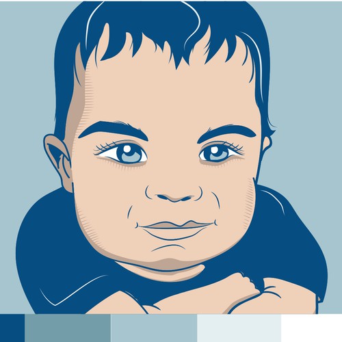 Boy Portrait illustration
