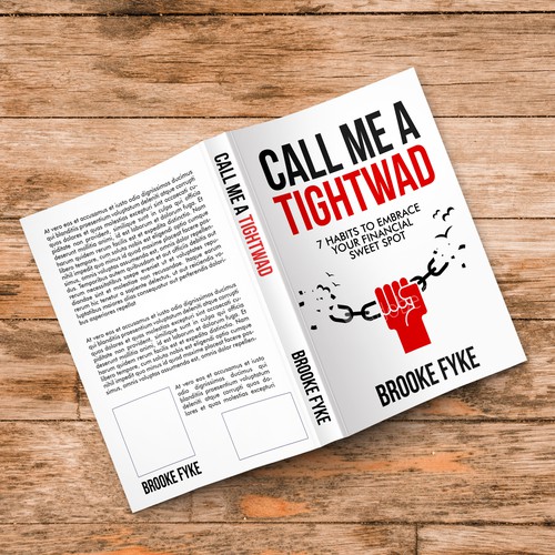 Call Me A Tightwad - Modern & Colorfull Book Cover Design