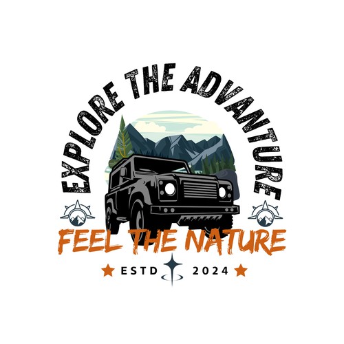 T Shirt Design for ADVENTURE TOUR