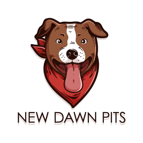 New Dawn Pits Logo Design