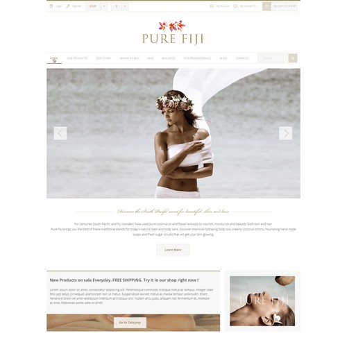 Upmarket Spa Brand Requires Clean Responsive Website Revamp - Guaranteed