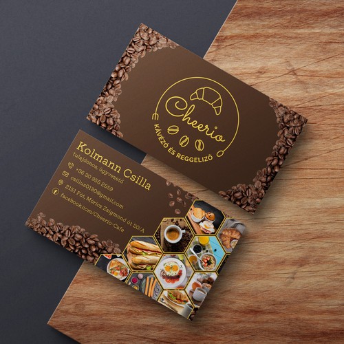 Cheerio Logo and Business Card