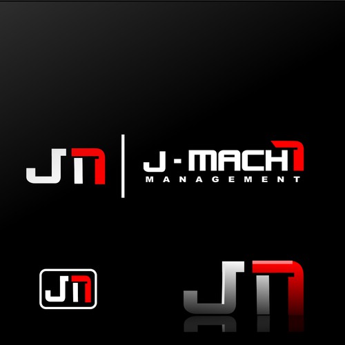 Power logo for J - Mach7 management