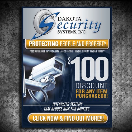 Bank Security Banner Ad