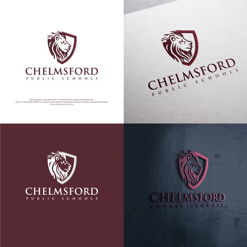 Strong and bold logo concept for 5280 Chelmsford Public School.