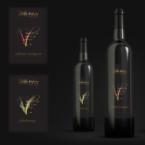 BVV Wine bottle Label