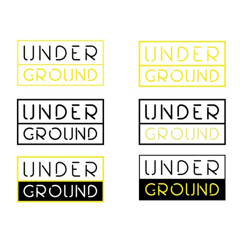 Winning Logo for a trendy restaurant called Underground