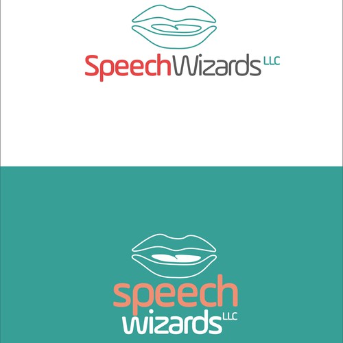 Create an innovative, attracting, and captive logo for Speech Wizards LLC.