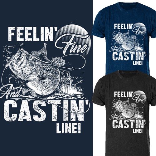 *GUARANTEED WINNER* Fishing Shirt #2- Outdoors/America/Fishing