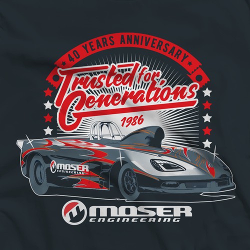Moser anniversary tees