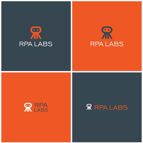 logo concept for RPA LABS