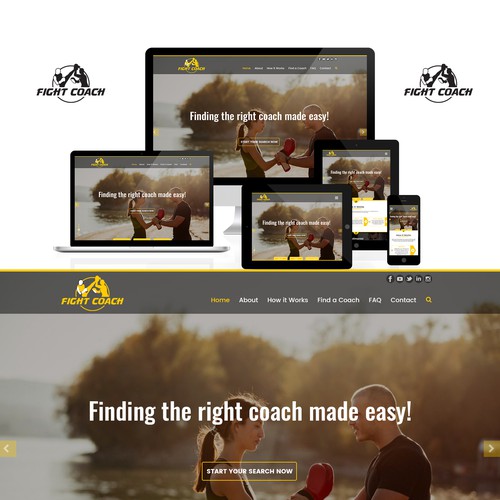 Sports Coaching Template design