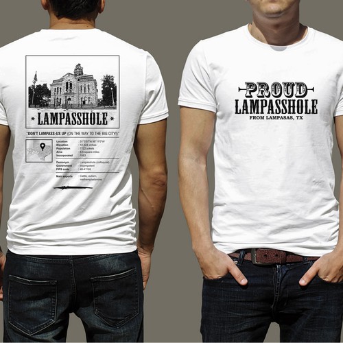 Lampasas, TX T-Shirt Design