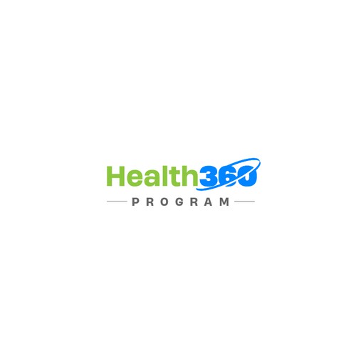 Health360 bold concept logo