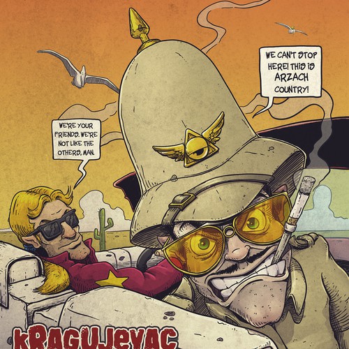 Poster for Kragujevac comic con