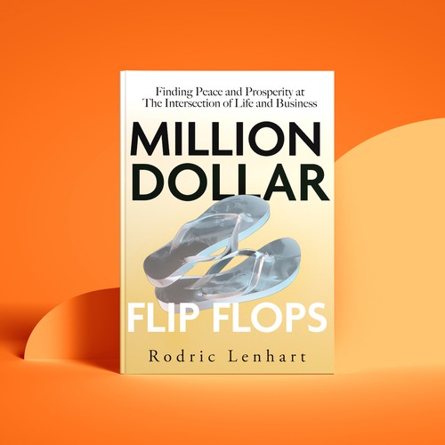 Million Dollar Flip Flops Book Cover Design