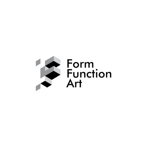 Modern Letter F Logo