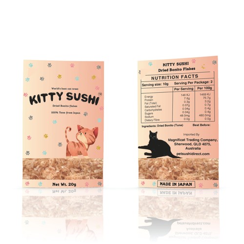 Kitty Sushi Cat food 