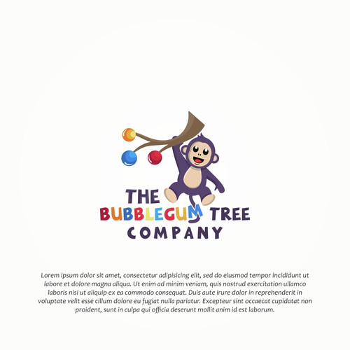 Design Character for The bubblegum Tree Company
