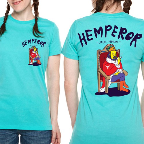 Hemperor Jack Herer Cartoon Theme