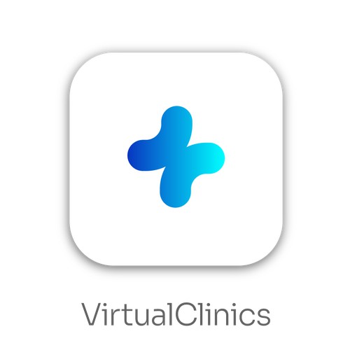 virtual clinics logo and app icon
