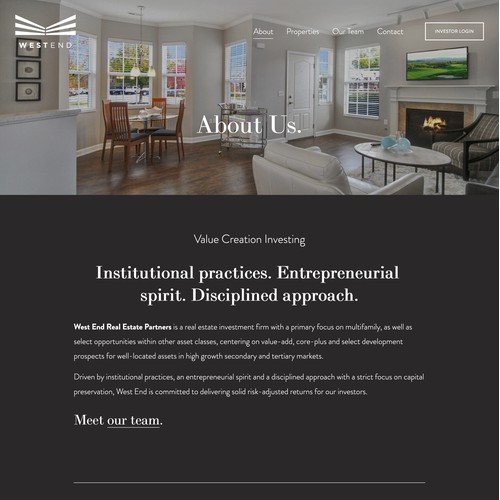 West End Real Estate About Us Page