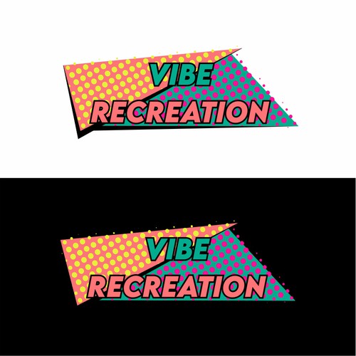 Retro aesthetic logo design for sports and recreation brand