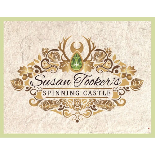 Help create a logo for Susan Tooker's Spinning Castle